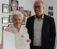 Katharina Schneider zum 90. Geburtstag