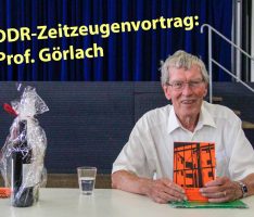 Zeitzeugengespräch mit Prof. Görlach am Fr.-Ebert-Gymnasium