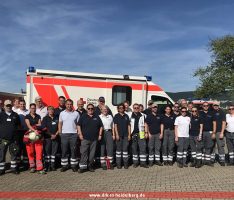 Liga-Auftakt für das Deutsche Rote Kreuz in Sandhausen