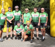 Insgesamt 230 Radler bei der 36. Radtouristikfahrt und Familienradtour