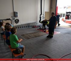 43 Kinder zu Gast bei der Jugendfeuerwehr Leimen: 6 interessante Stationen