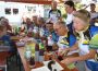 Französische Radsportler aus Andernos radelten 1200 Kilometer zur Nußlocher Kerwe