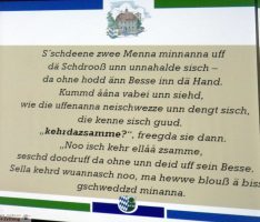 Eine vielseitige Nacht im Heimatmuseum Sandhausen inklusive Mundart (viel Spaß!)