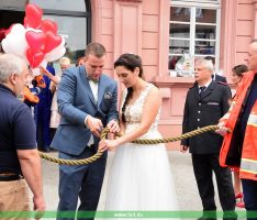 Hochzeit unter Rettern