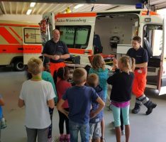 Ferienprogramm zu Gast im RAZ mit anschließendem Helferfest