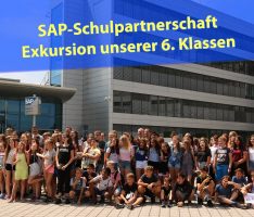 Hasenroboter Rosa erfreute die Schülerherzen: FEG-Schulpartnerschaft mit SAP