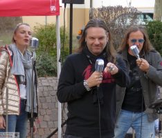 SPD feierte Tag der Deutschen Einheit – Kraft & Krebs rockten den Lège-Cap-Ferret Platz