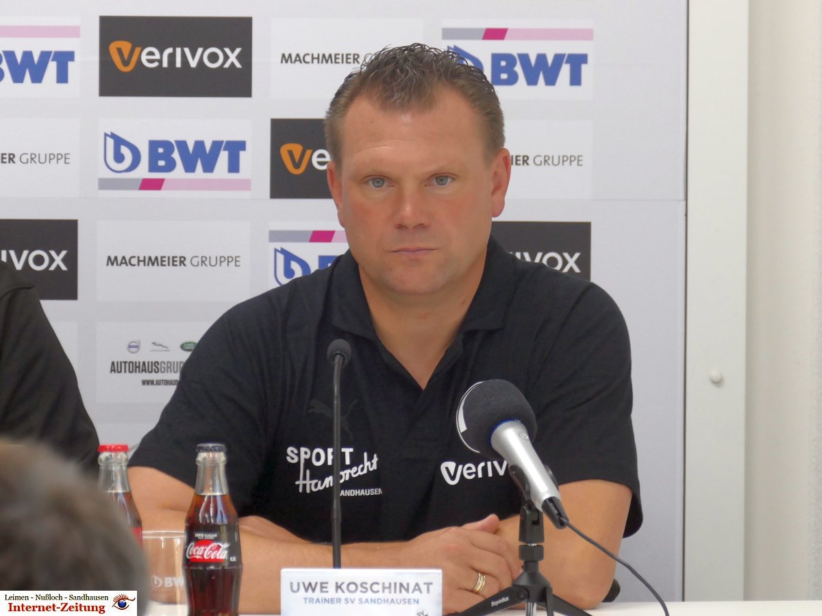SVS-Trainer Uwe Koschinat: „Wollen in dieser Saison das Maximum herausholen“