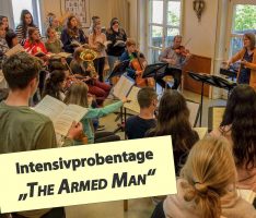 Drei Tage Probe für Schulchor und Orchester des Fr.-Ebert-Gymnasiums in Rotenberg