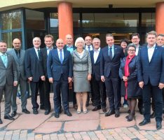 Oberbürgermeister des Regierungsbezirks Karlsruhe tagten in der Villa Toskana