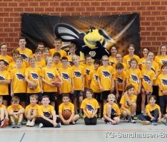 Basketball Herbst-Camp der Wild Bees mit ca. 40 Teilnehmern