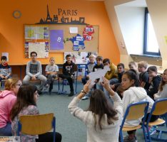 Das FranceMobil an der Otto-Graf-Realschule: Französisch kann wirklich Spaß machen!