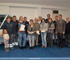 OB Reinwald ehrt vielfache Blutspender
