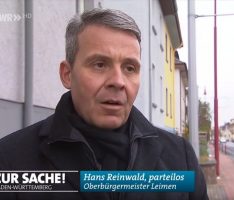 SWR zur Parkplatz-Posse in Leimen – Oberbürgermeister Hans Reinwald parteilos?