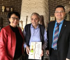 CDU-Kreistagsfraktion gratulierte ihrem Vorsitzenden Bruno Sauerzapf zum 75. Geburtstag