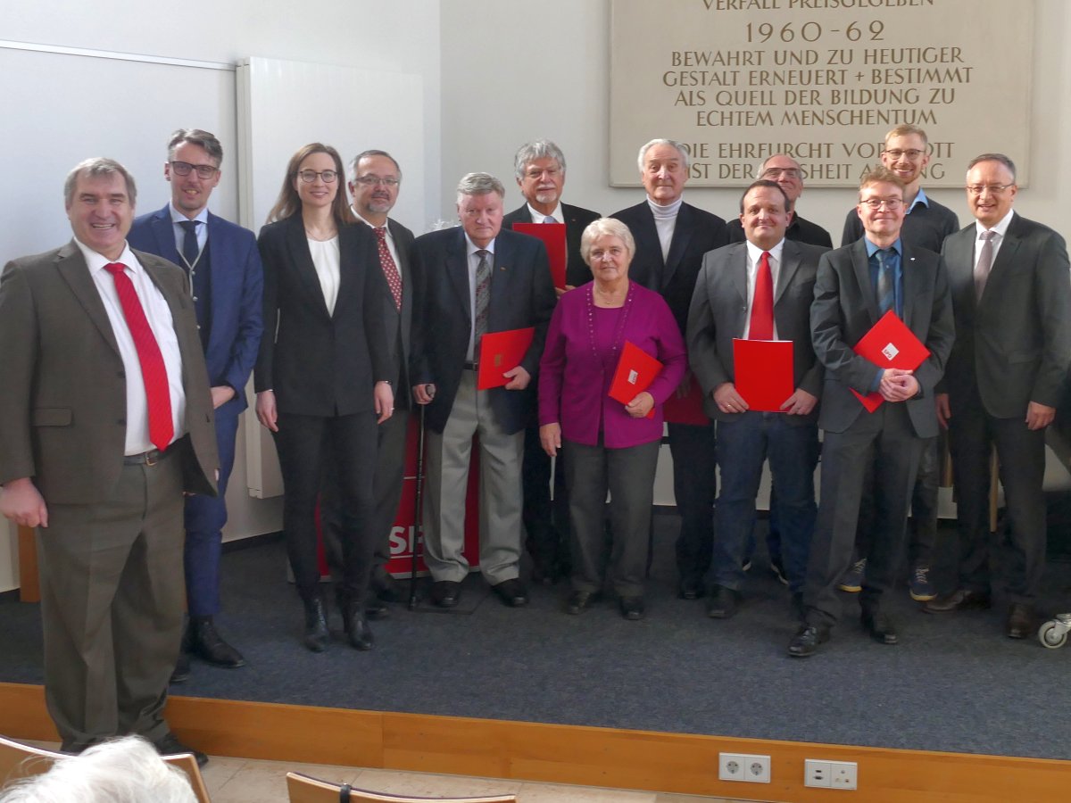 SPD Sandhausen ehrte langjährige Mitglieder - Martin Hambrecht schon 60 Jahre dabei