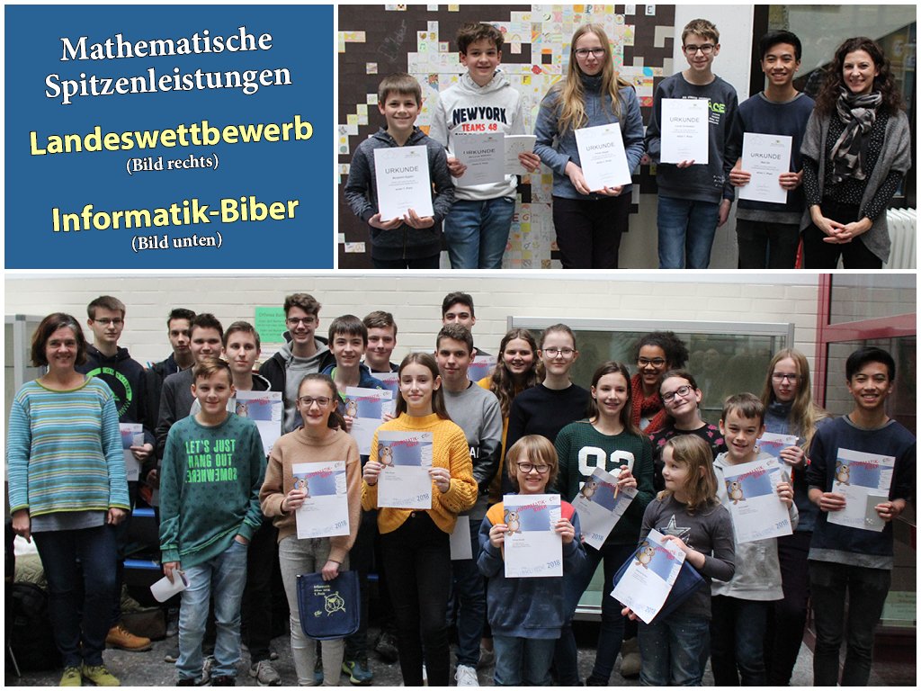 Fr.-Ebert Gymnasium: Mathe-Asse erfolgreich beim Landeswettbewerb Mathematik