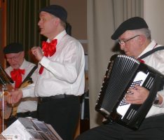 Winterfeier der Partnerschaft St. Ilgen-Tigy – Troubadoure sangen erstmals das Anglerlied