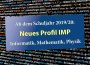 Friedrich-Ebert-Gymnasium Sandhausen: Neues Profil „IMP“ – Informatik, Mathe, Physik