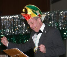 Frösche-Prunksitzung mit OB Reinwald in der Bütt:  Leimener Politisches Kabarett