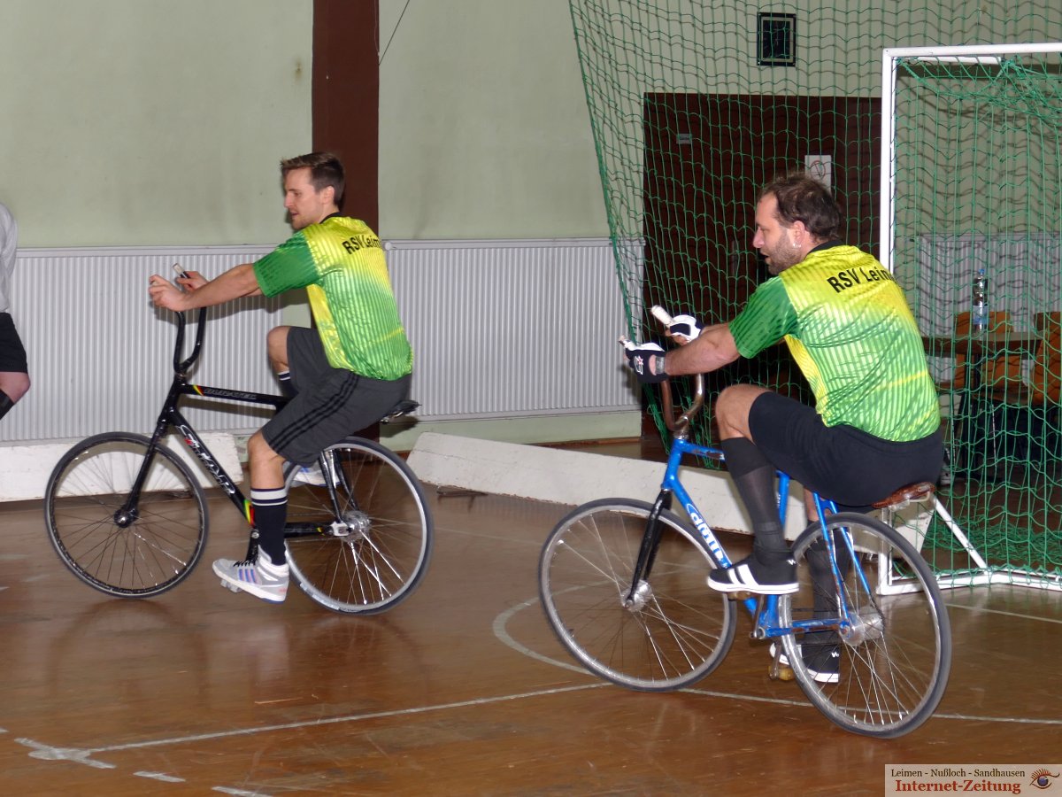 Leimener Radballteam deutlich unterlegen - RSV Duo auf vorletzten Tabellenplatz