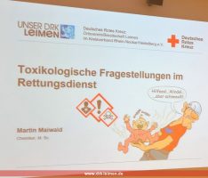 DRK-Bereitschaftsabend Toxikologische Fragestellungen im Rettungsdienst
