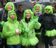 Spaß muss sein! Die Stimmung passte auch bei den Zuschauern!
