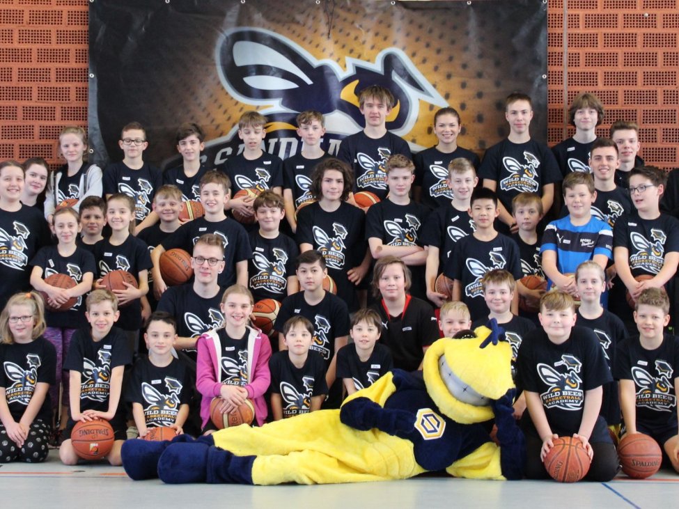 Basketball: Wild Bees Academy - </br>Faschings-Camp mit Teilnehmerrekord