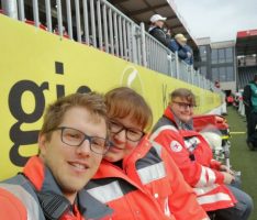 Bereitschaftsabend Behandlungsschemata sowie Absicherung Fußball und Fasching