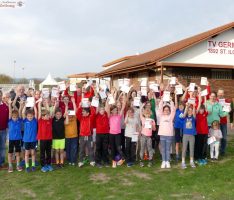 Beim TV Germania erhielten 77 Sportler das Deutsche Sportabzeichen für 2018