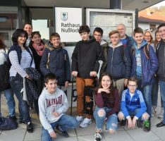 Schüleraustausch zwischen Nußloch und Andernos mit Rathausbesuch