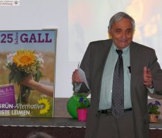 25 Jahre Grün-Alternative Liste Leimen – Die Laudatio von Bruno Sauerzapf (CDU)