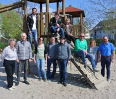 Spielplatztour der CDU Sandhausen – </br>Lob für gute Ausstattung und Pflege