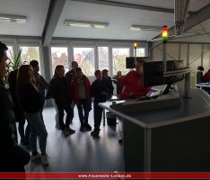 Ausflug der Jugendfeuerwehr Leimen zur Integrierten Leitstelle Rhein-Neckar
