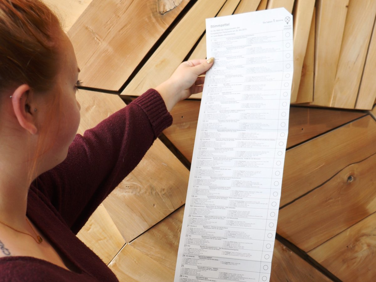 Europawahl: 40 Parteien zur Auswahl - Hohe Wahlbeteiligung gewünscht