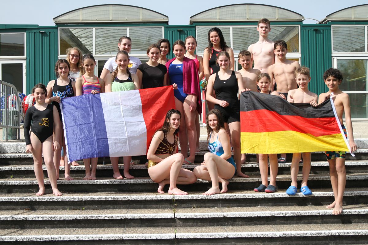 Über Ostern in Vichy: Deutsch-französisches Schwimmertreffen zum 39. Mal