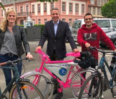 Rechtzeitig zum Stadtradeln: Die neuen Dienstfahrräder der Stadt Leimen sind da