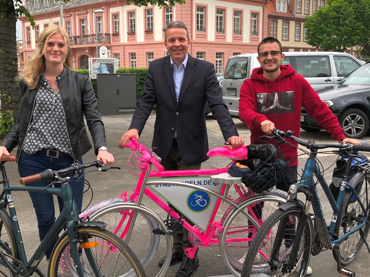 Rechtzeitig zum Stadtradeln: Die neuen Dienstfahrräder der Stadt Leimen sind da