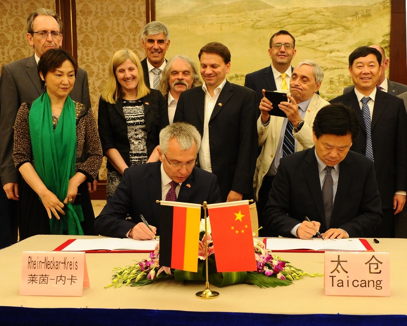 Der Rhein-Neckar-Kreis und die chinesische Stadt Taicang sind kommunale Partner