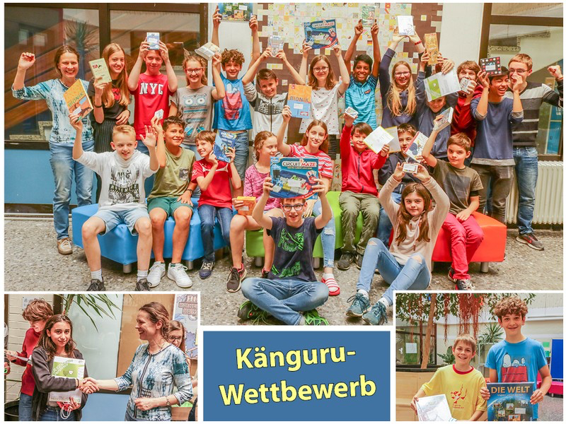 Mathe-Känguru mit über 6 Mio. Teilnehmern - Fr.-Ebert-Gymnasium erfolgreich