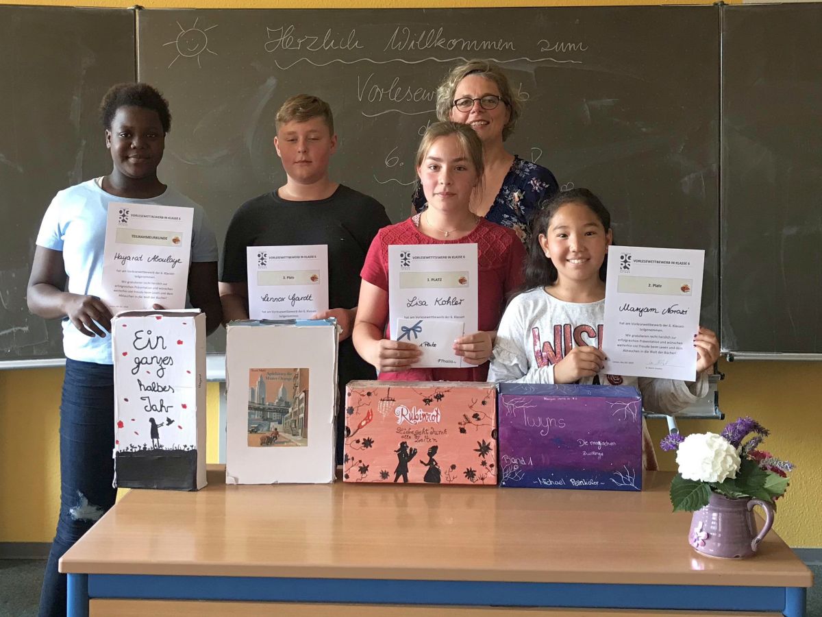 Lesewettbewerb 2019 an der Otto-Graf-Realschule Leimen
