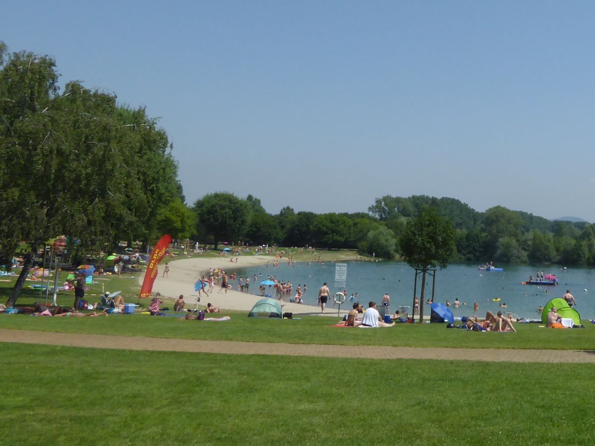 Badeseen im Rhein-Neckar-Kreis auch bei heißen Temperaturen in Ordnung