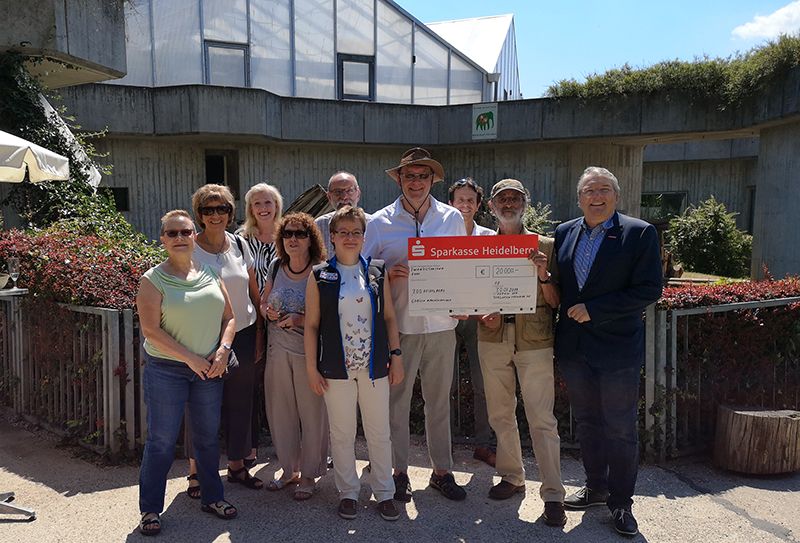 Tiergartenfreunde spenden 20.000 Euro an den Zoo - Neues Zuhause für Bobo und seine Mädels
