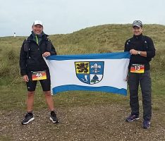 Zwei Diljemer beim 1.300 KM Ultra-Marathon-Langlauf von Sylt bis auf die Zugspitze