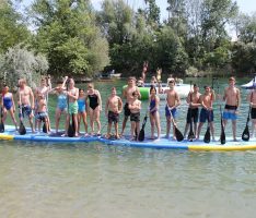 SK Neptun Jugend hatte viel Spaß beim Wasserski, Kneeboard und Monsterboard