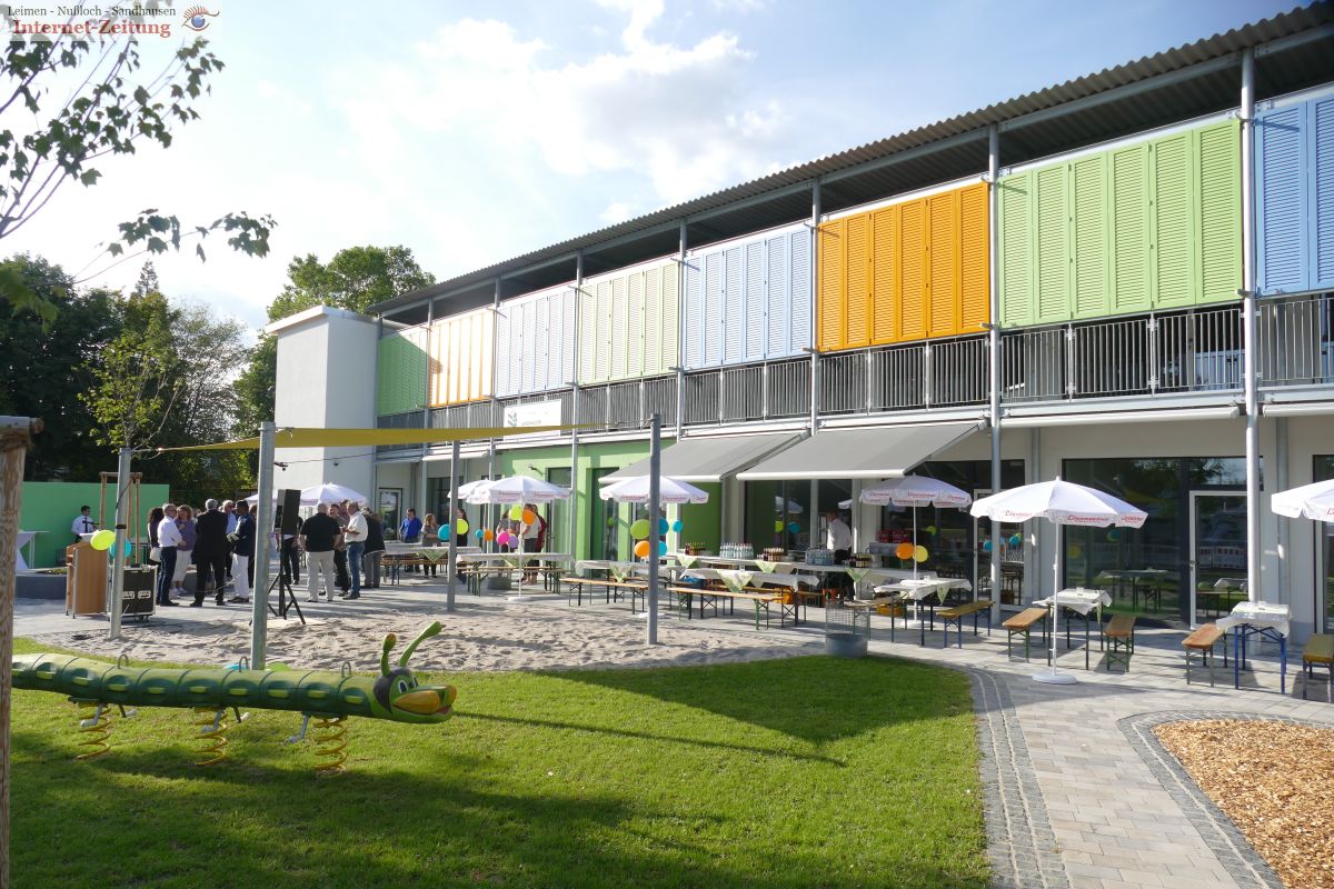 Kindertagesstätte Abendteuerland in Sandhausen eingeweiht - 3,8 Mio. € Baukosten