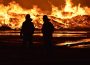 Wiesloch: Großbrand auf AVR-Gelände – </br>Mulch, Kompost und Holz brennen ab