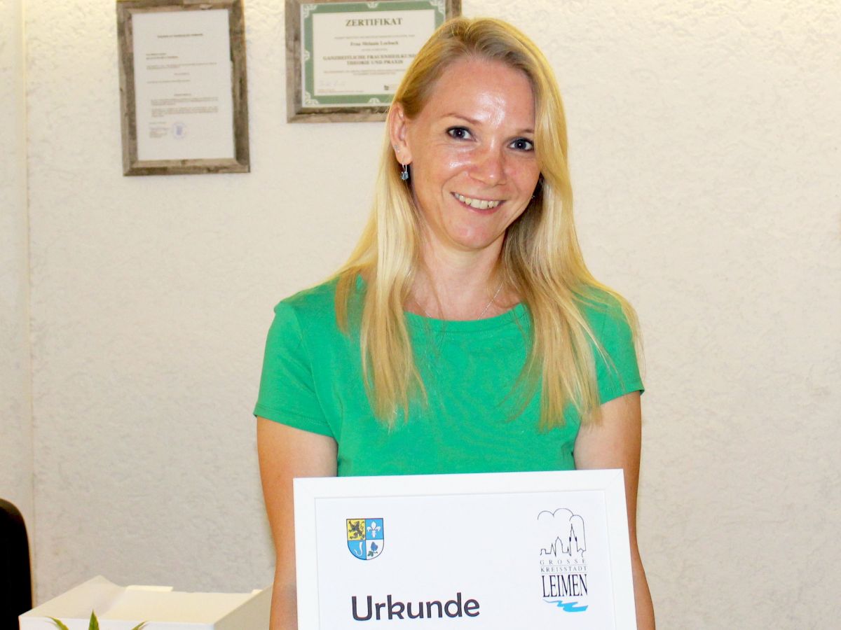 Melanie Lorbach eröffnet Praxis für Frauenheilkunde in Leimen