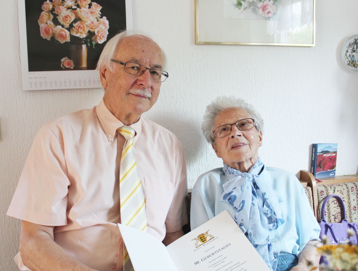 Waltraut Pfeiffer feiert runden Geburtstag - Gute Seele des Probsterwaldes wurde 90