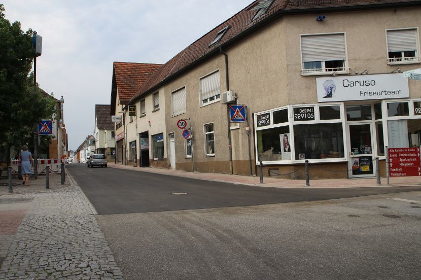 5. Bauabschnitt der Hauptstraßensanierung in Sandhausen abgeschlossen